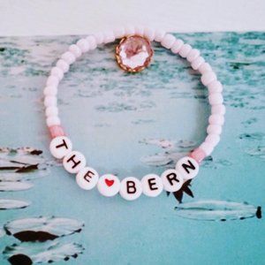 The Bern GlassBead Bracelet -- Bernie Sanders 2020